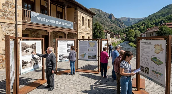 RECREACION DE LA EXPOSICION ITINERANTE