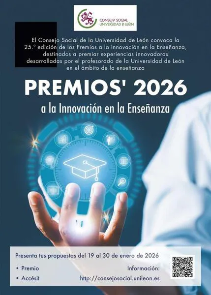 cartel_xxv_premios_consejo_social_ule_a_innovacion_en_la_ensenanza