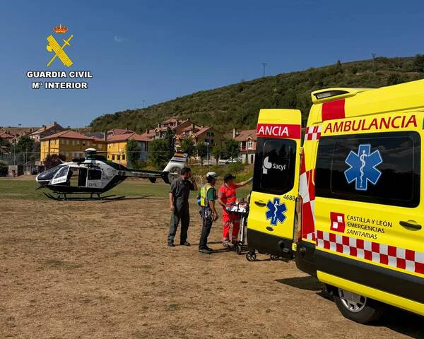 RESCATE DE MONTAÑERA EN OSEJA DE SAJAMBRE