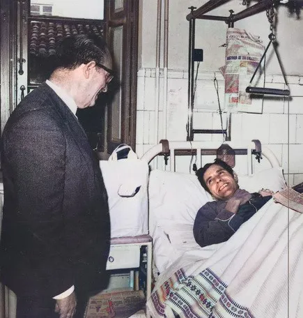 Ed doctor vallina en el Sanatoria Adaro