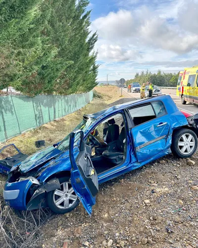 ACCIDENTE DE TRAFICO EN LA N-630