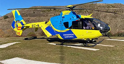 HELICOPTERO DE EMERGENCIAS SANITARIAS