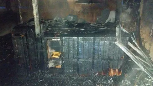 INCENDIO EN SAN ANDRES DE MONTEJOS