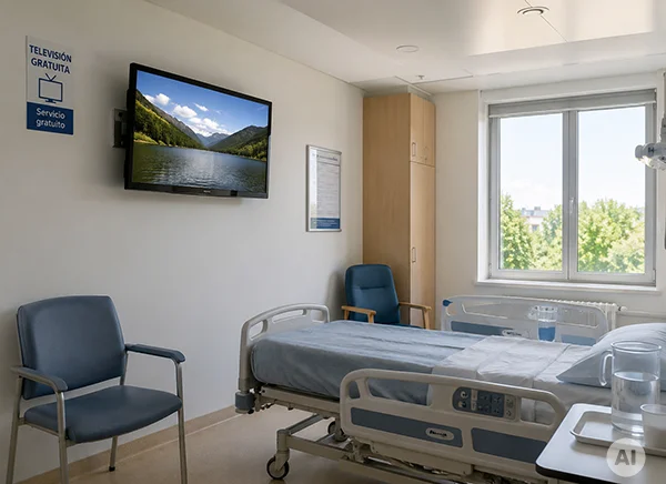 TELEVISORES EN HOSPITALES