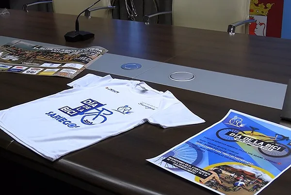 Presentación del Día de la Bici en Sariegos - EP