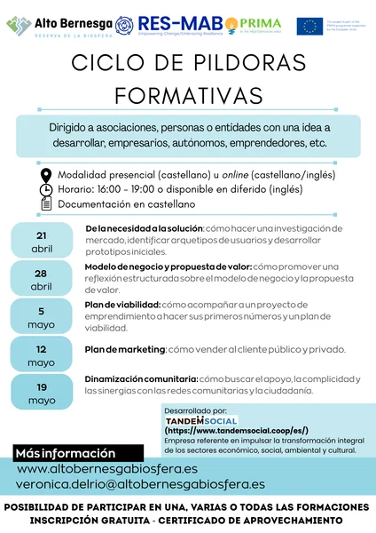Ciclo de píldoras formativas