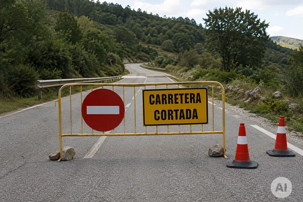 CARRETERA CORTADA