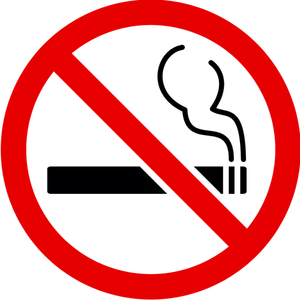 prohibido fumar