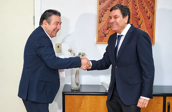 REUNION CARRIEDO SANTOS SOBRE LOS PRESUPUESTOS CYL