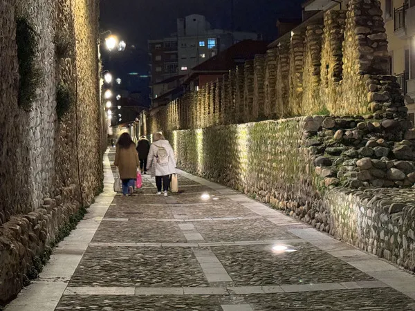 RENOVACION DEL PAVIMENTO Y ALUMBRADO DE LAS CERCAS MEDIEVALES DE LEON