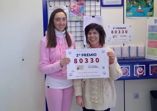 EL SEGUNDO PREMIO VENDIDO EN TROBAJO DEL CAMINO