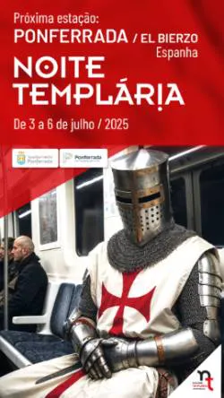 PONFERRADA EL BIERZO Espanha NOITE TEMPLARIA