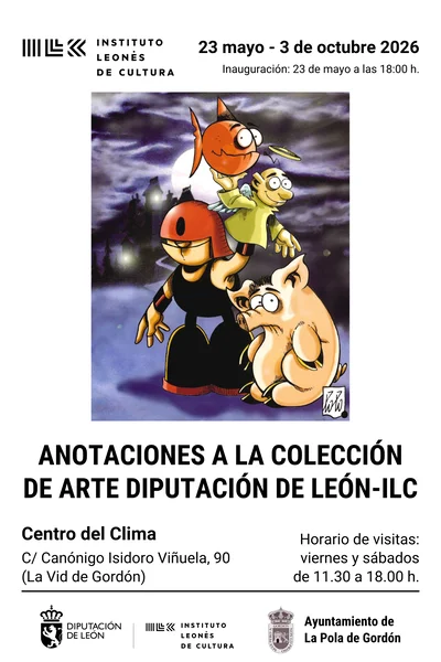 Cartel - Colección de arte Diputación - La Vid de Gordón (1)