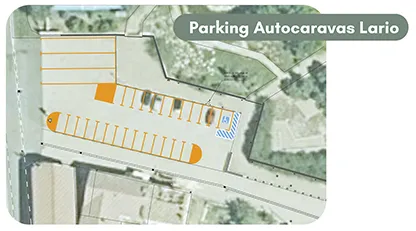 PARKING DE AUTOCARAVANAS EN LARIO
