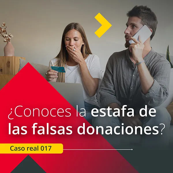 FALSA DONACION