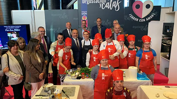 Taller inclusivo cocina Feria Productos de León 2024