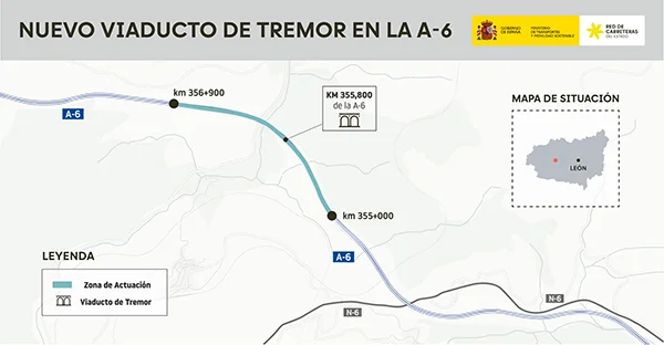 croquis aprobación trazado viaducto Tremor