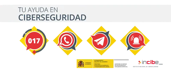INCIBE - TU AYUDA EN CIBERSEGURIDAD