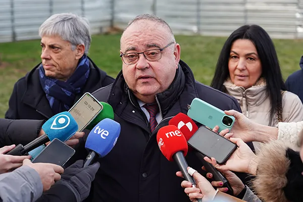 EL CONSEJERO DE SANIDAD ALEJANDRO VAZQUEZ RAMOS