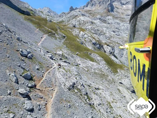 LUGAR DEL INCIDENTE EN CABRALES