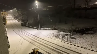 NIEVE EL LA MONTAÑA CENTRAL LEONESA
