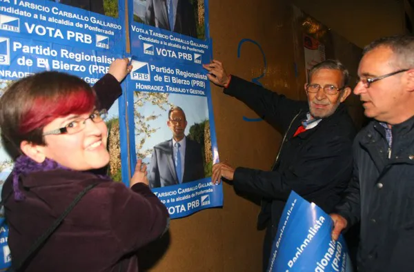 TARSICIO CARBALLO, PREDIENTE DEL PARTIDO REGIONALISTA DEL BIERZO