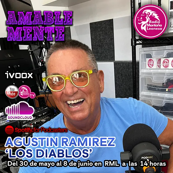 #AMABLEMENTE93 CON AGUSTIN RAMIREZ LOS DIABLOS PEQUEÑA