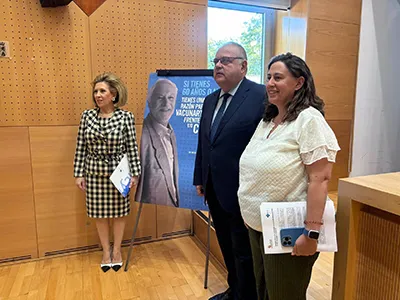 Presentación de la campaña de vacunación frente a la gripe y Covid-19. - EP