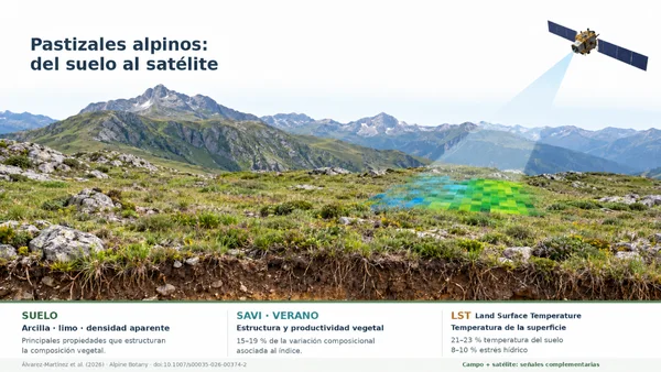 Los satélites permiten detectar desde el espacio señales clave del funcionamiento de los ecosistemas alpinos en la comarca de Omaña