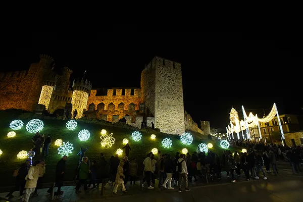 ENCENDIDO DE LA ILUMINACION NAVIDEÑA EN PONFERRADA