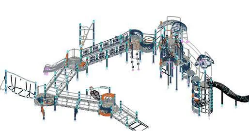PARQUE DE JUEGOS INFANTILES EN LA PLAZA DE LA UNION EUROPEA
