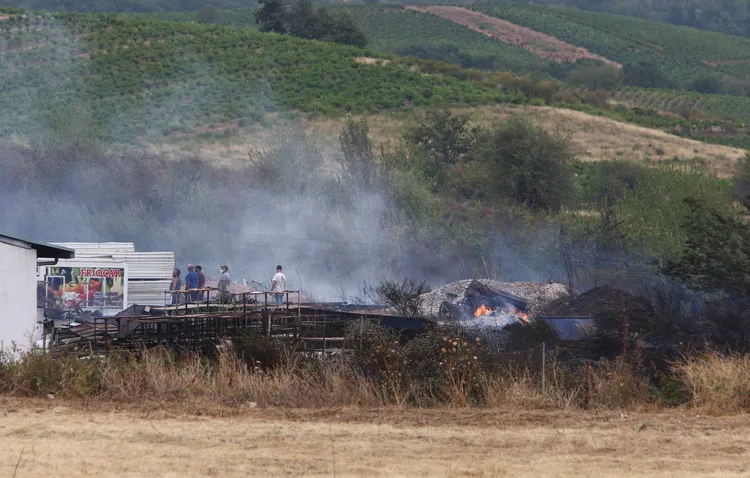 INCENDIO EN VILLAFRANCA DEL BIERZO