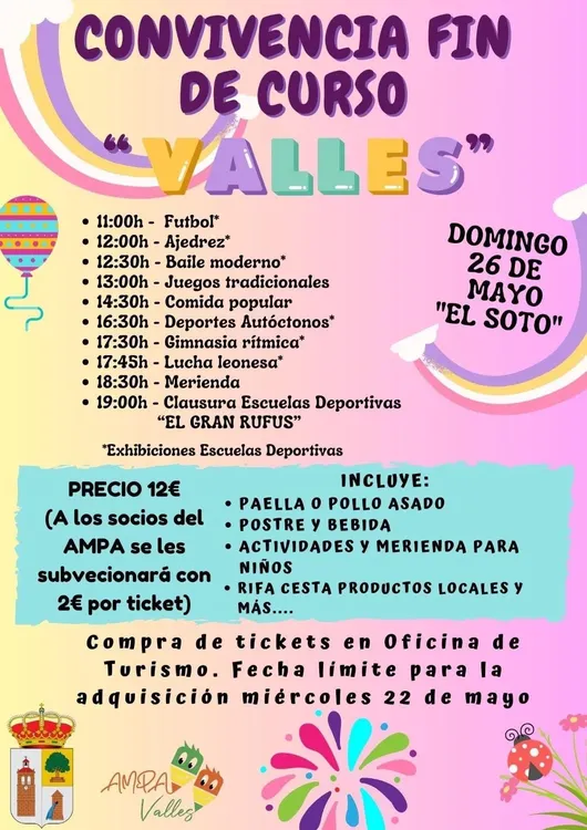 FIN DE CURSO ESCUELAS DEPORTIVAS DE BOÑAR