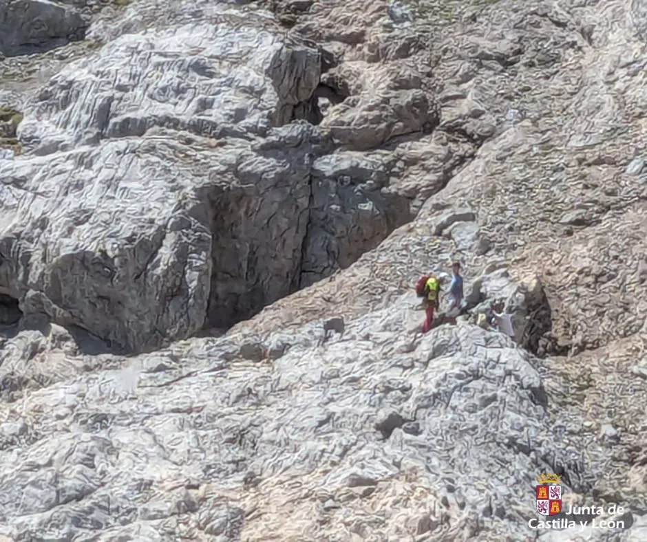 Rescate de cuatro senderistas en Monte Torre de la Palanca