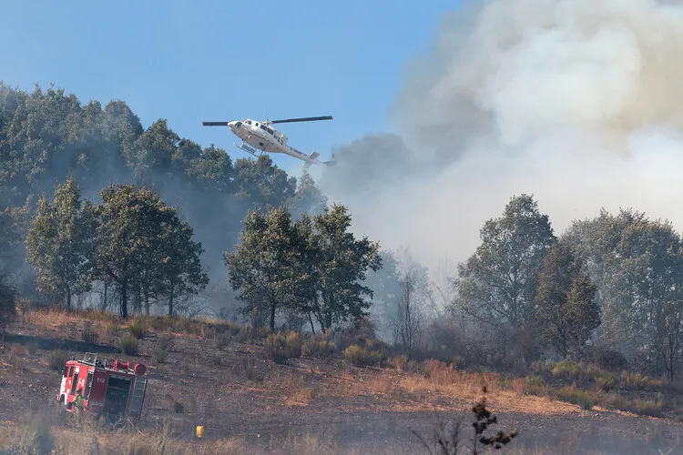 INCENDIO EN VILLASINTA DE TORIO