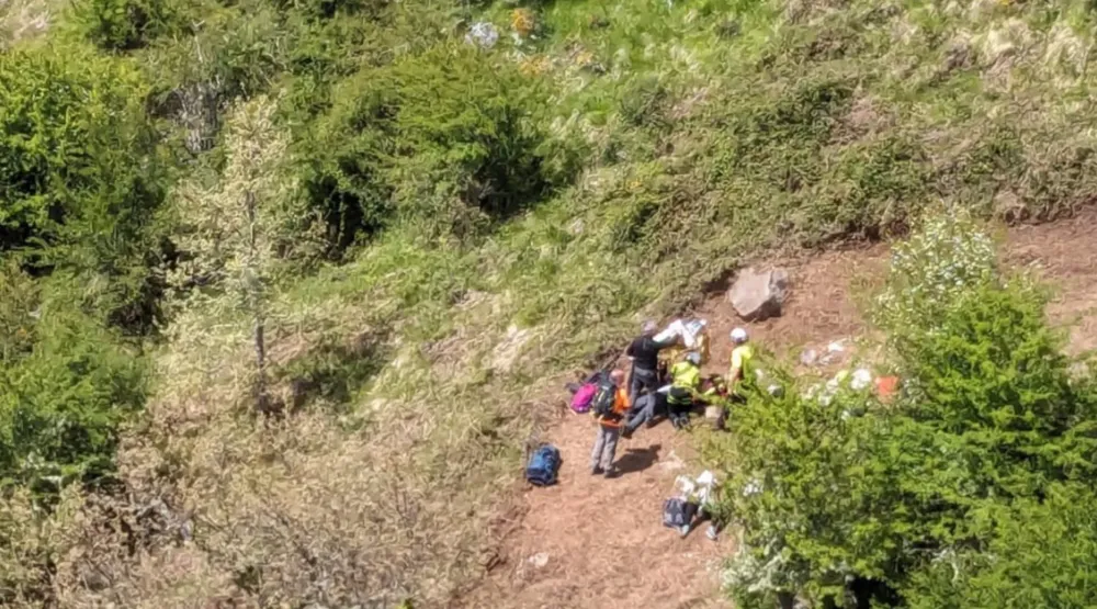 RESCATE DE MONTAÑERO