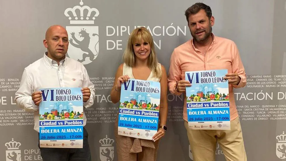 PRESENTACION DEL VI TORNEO DE BOLO LEONES CIUDAD VS PUEBLOS EN ALMANZA