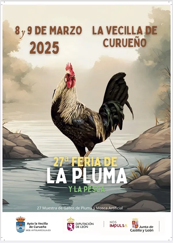 FERIA DE LA PLUMA Y LA PESCA DE LA VECILLA DE CURUEÑO 2025