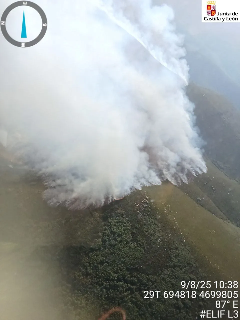 INCENDIO DE LA CABRERA