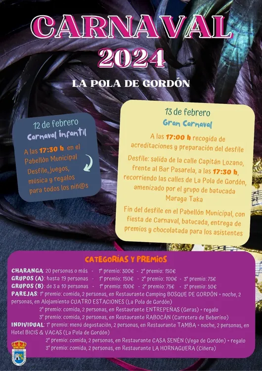 Carnaval 2024 cartel anunciador