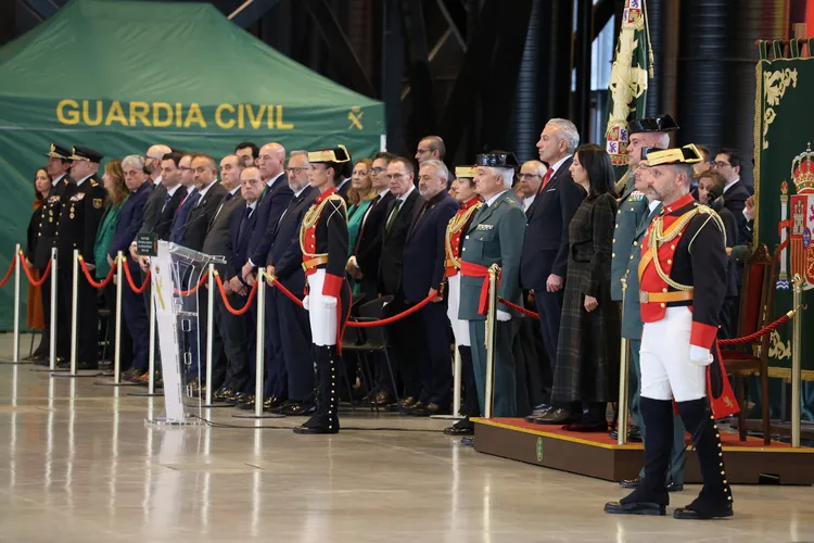 TOMA DE POSESION DEL GENERAL MIGUEL SANCHEZ COMO NUEVO JEFE DE LA GC EN CYL