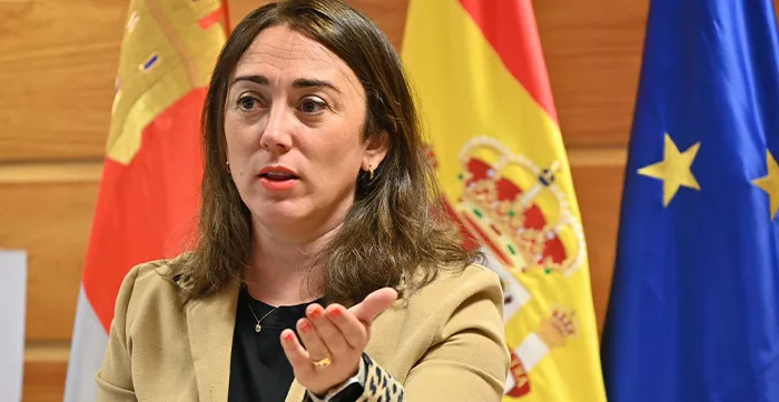 La consejera de Movilidad y Transformación Digital, María González Corral
