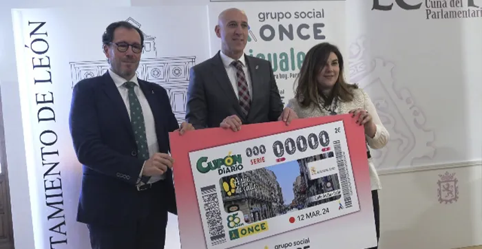 LA CALLE ANCHA EN EL CUPON DE LA ONCE