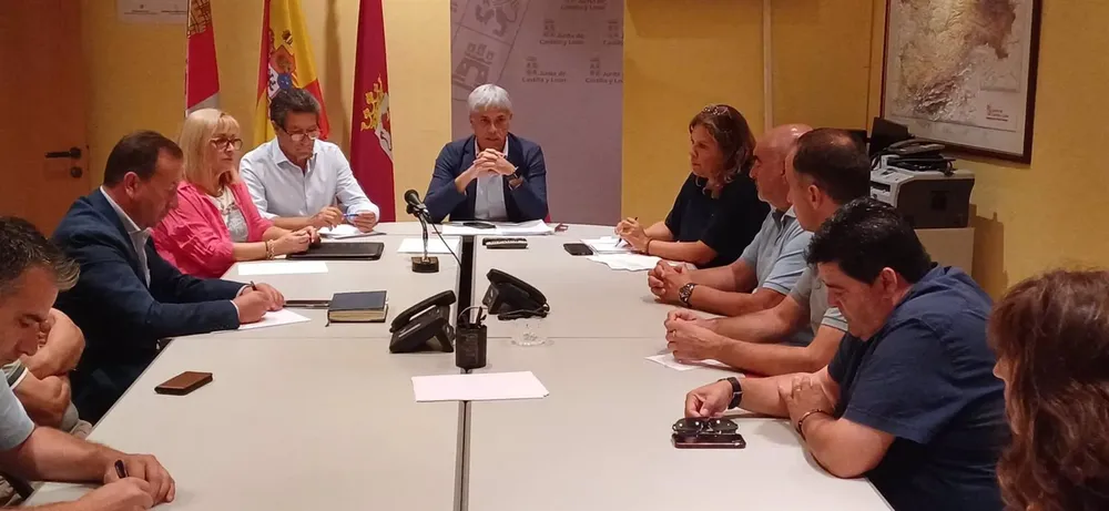 Representantes municipales de la Zona Básica de Salud del Páramo