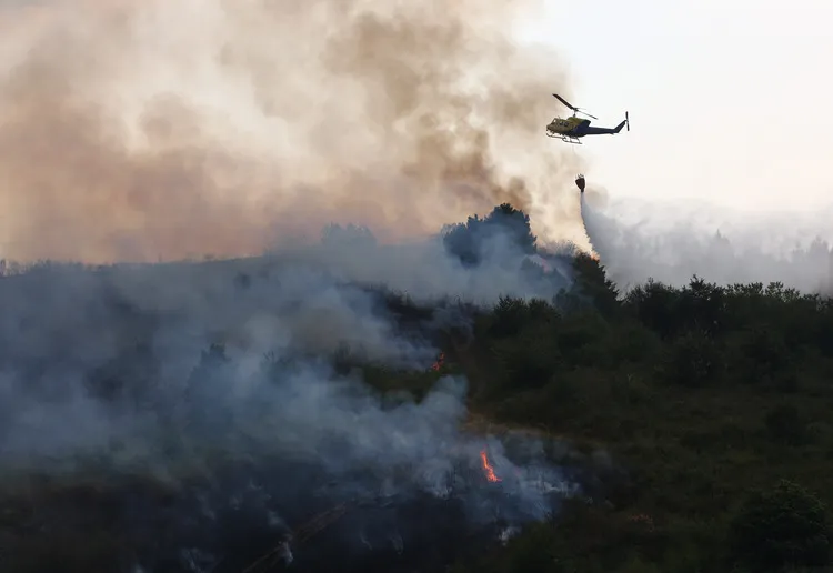 INCENDIO EN MOLINASECA