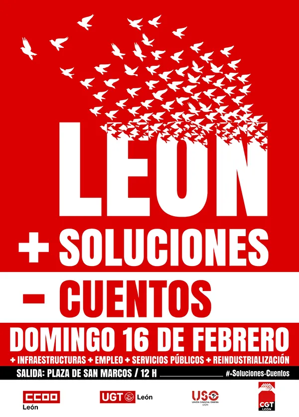 MANIFESTACION DOMINGO 16 DE FEBRERO DE 2025 EN LEON
