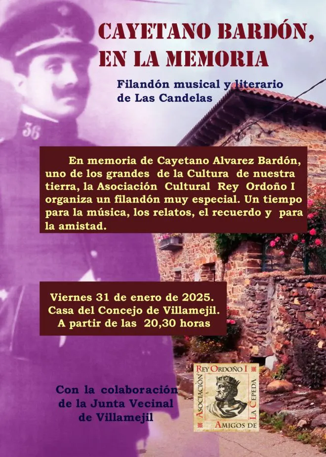 Caitanu Bardón en Villamejil