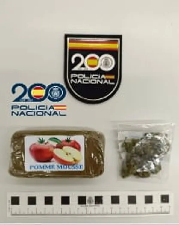 DROGA DECOMISADA POR LA POLICIA NACIONAL EN PONFERRADA