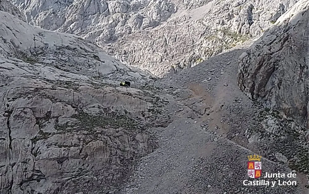 Rescate de Montaña de un joven en la zona de Oseja de Sajambre. - JCYL