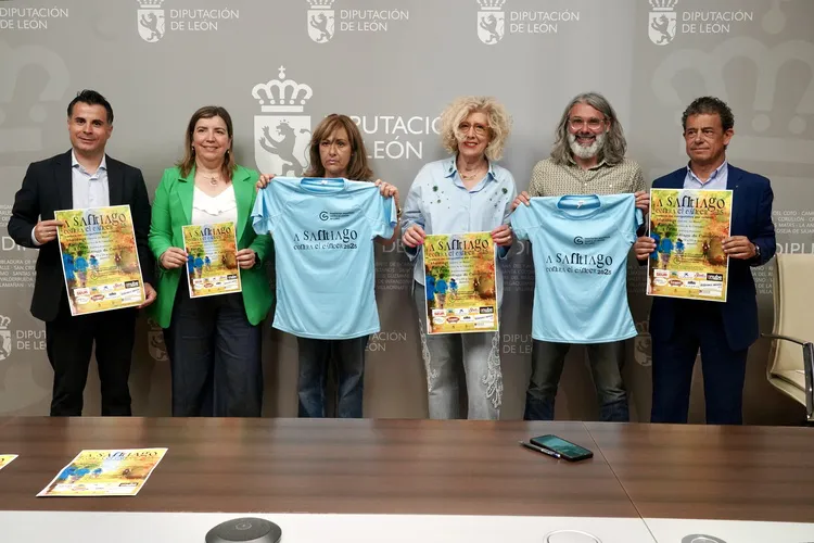 PRESENTACION DE LA CARRERA SOLIDARIA EN LA DIPUTACION DE LEON